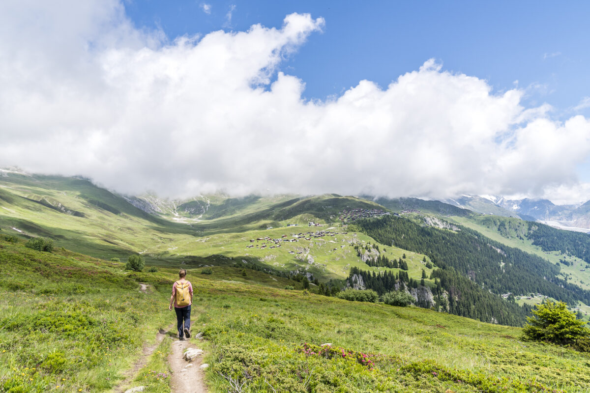 Wanderweg Nessel-Belalp