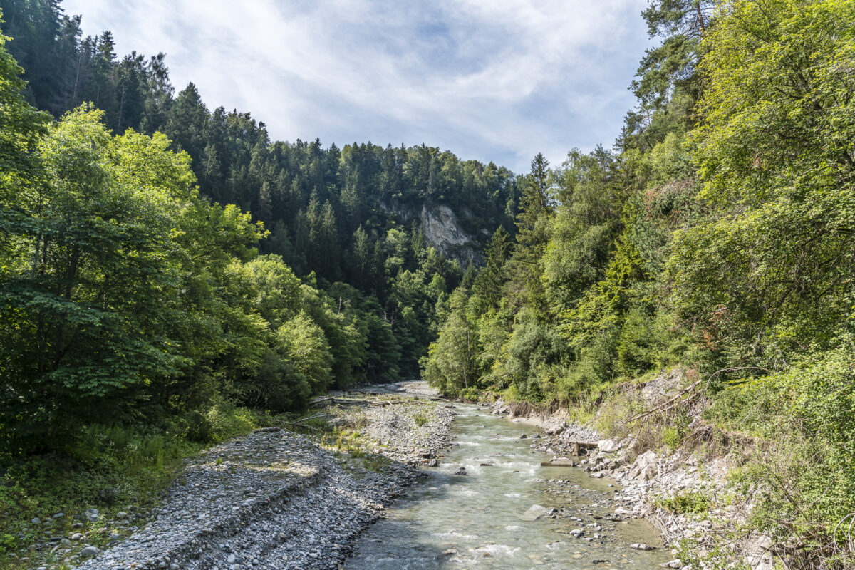 Pitztal Flussmündung