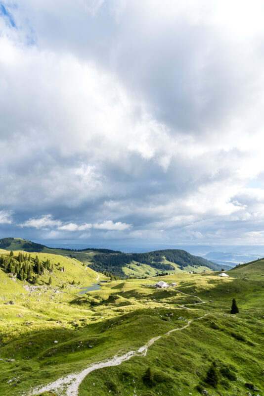 Aufstieg Leiterenpass