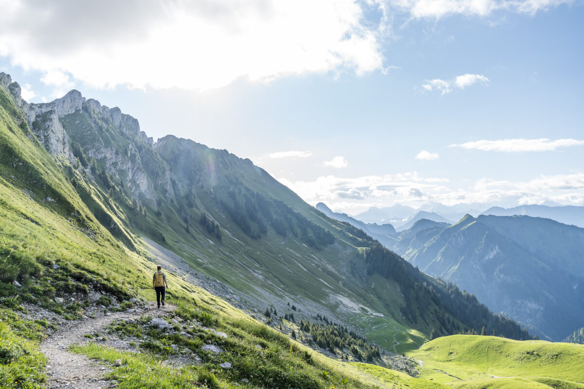 Panorama Höhenwanderung Gurnigel - Stockhorn