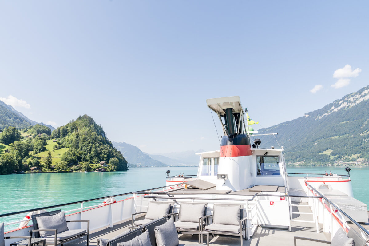 Shipping on Lake Brienz