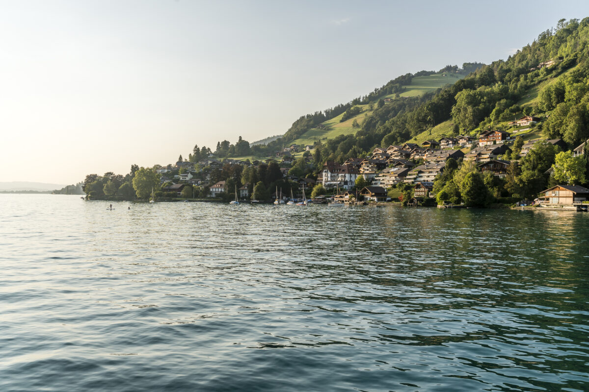 Bays of Lake Thun