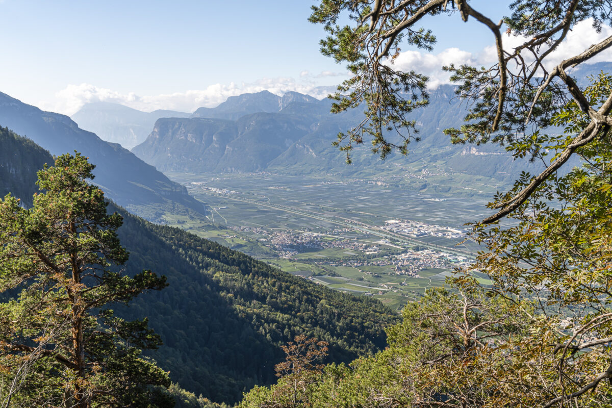 Aussicht Südtiroler Unterland