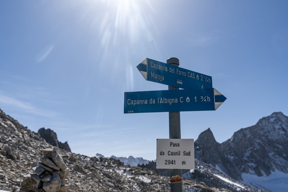 Sentiero Alpino Bregaglia Forno-Albigna