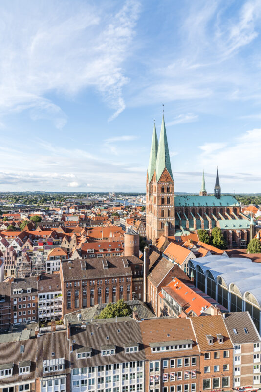 Aussicht St. Petri Kirche Lübeck