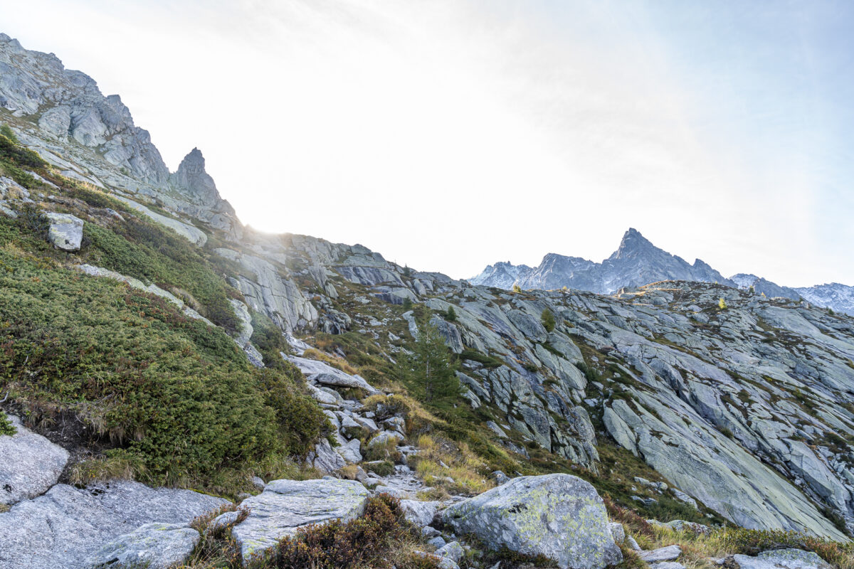 Aufstieg Albignahütte