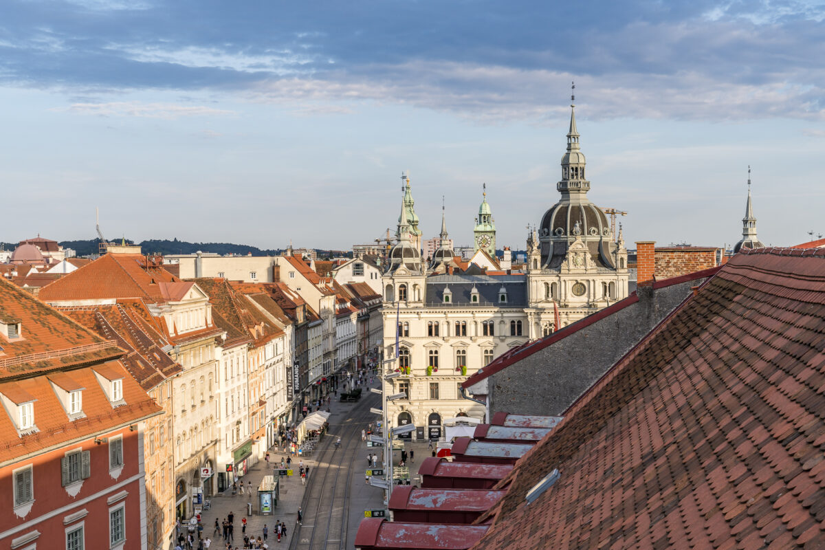 Graz Aussicht Freiblick