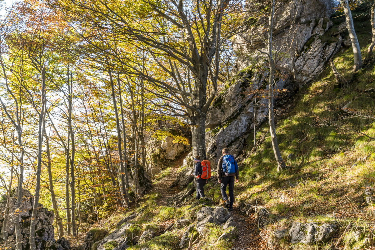 Denti della Vecchia Wanderweg