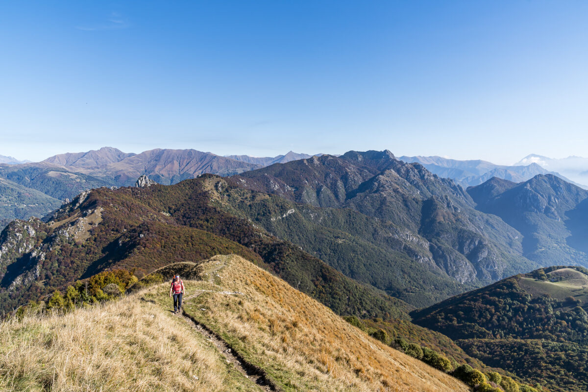 Monte Boglia Aufstieg