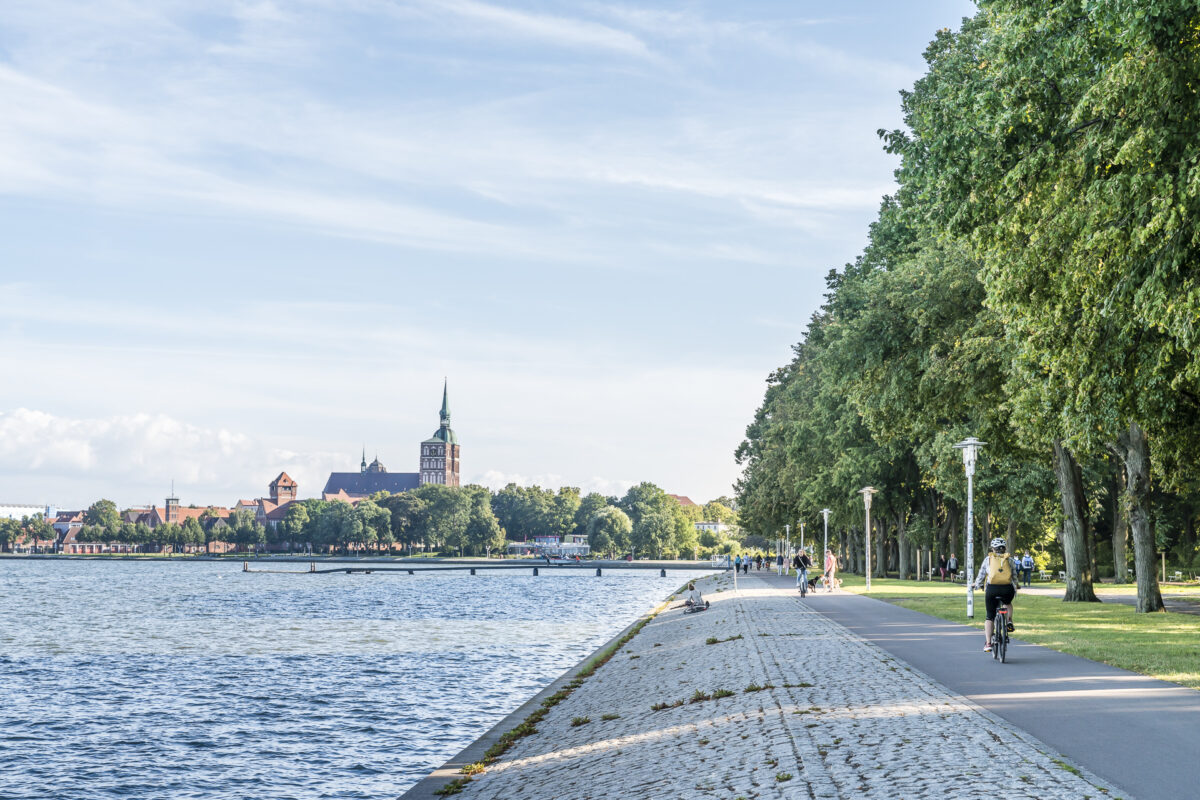 Ostseeküstenradweg Stralsund