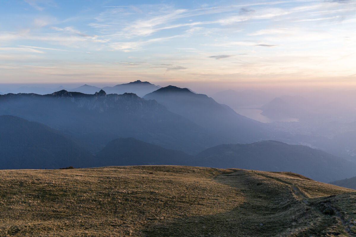 Aussicht Capanna Monte Bar