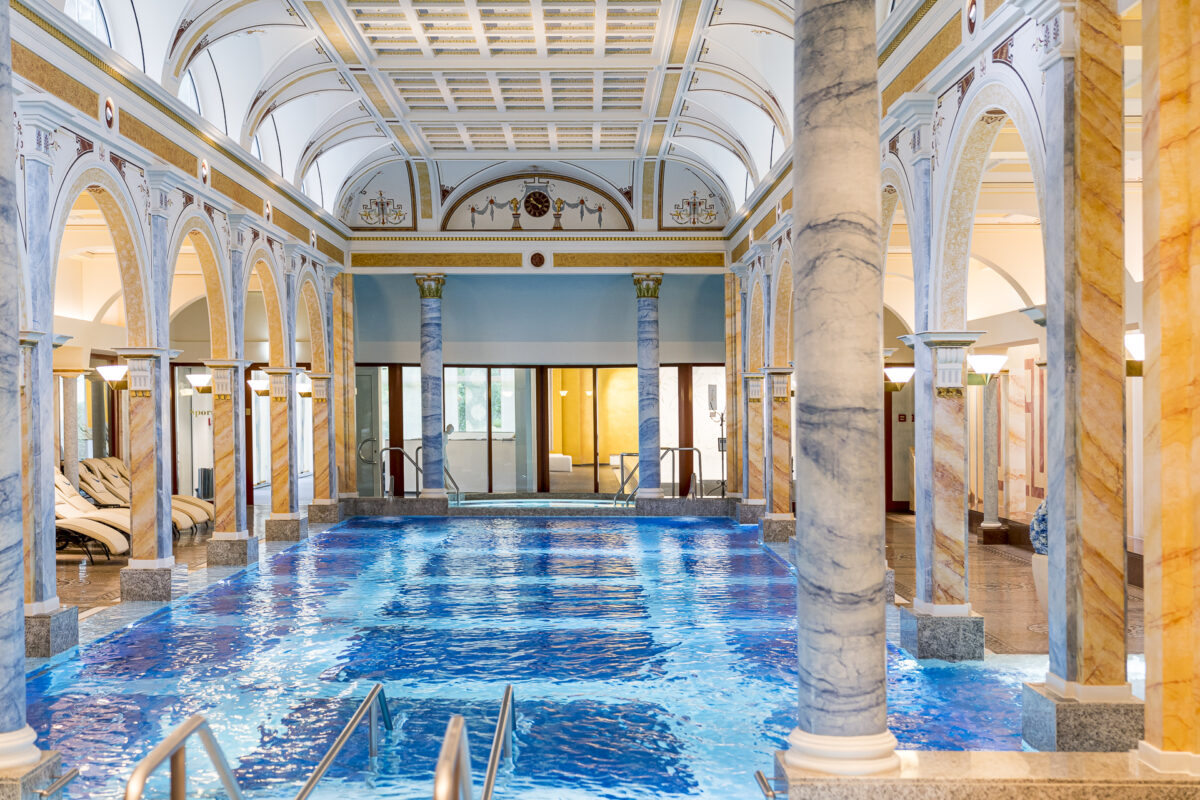 Wellnessbereich im Quellenhof Bad Ragaz