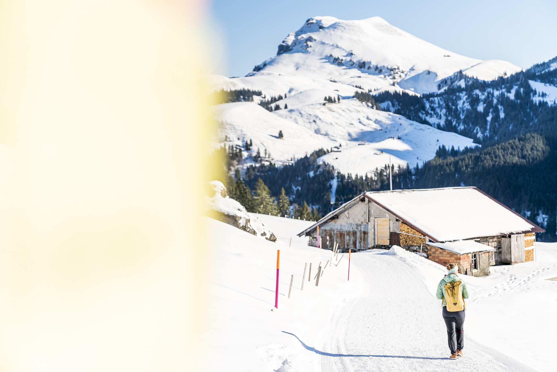 Winterwandern auf der Klewenalp