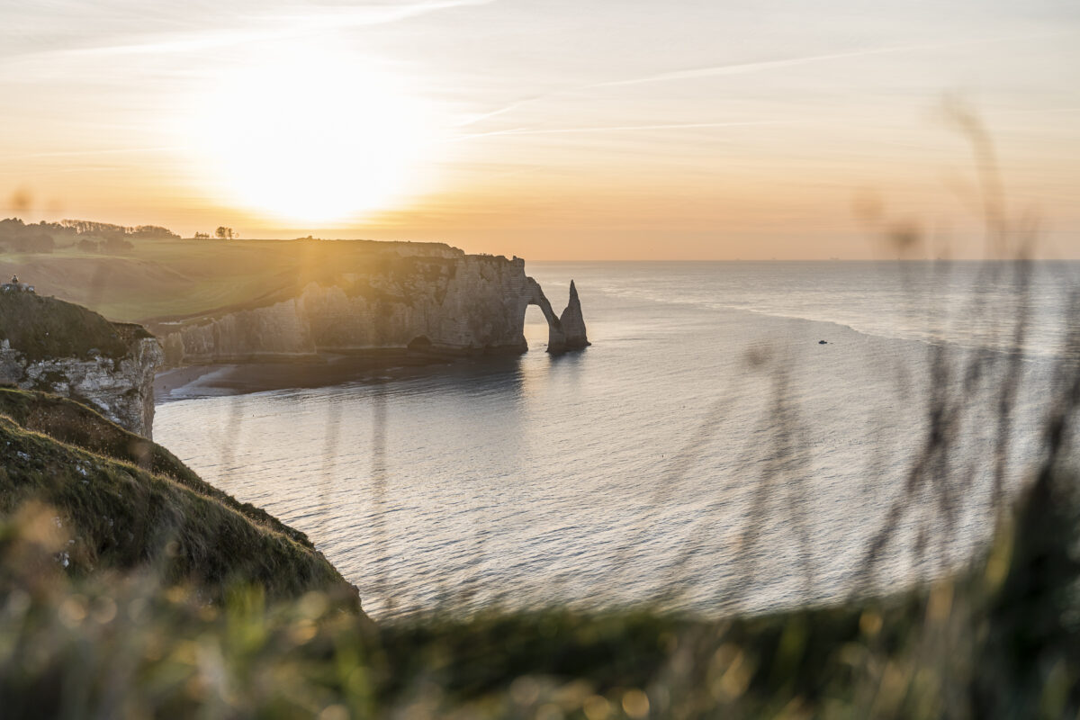 Etretat Sonnenuntergang