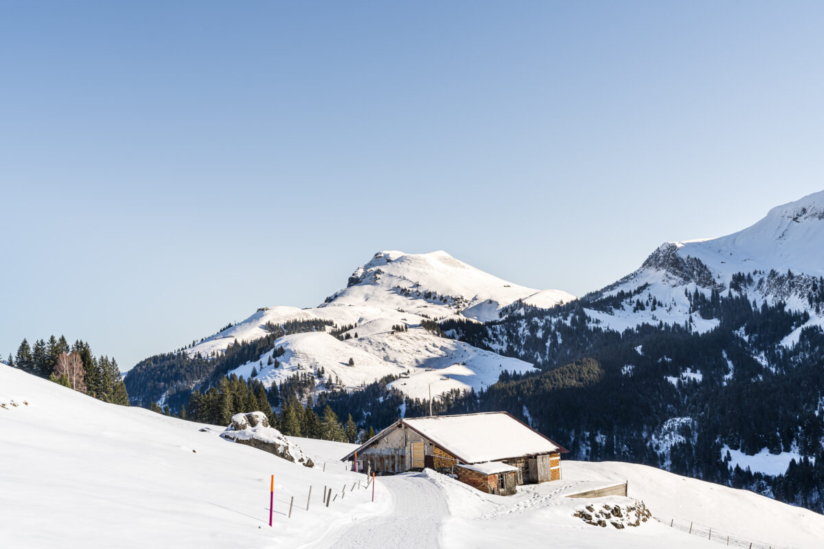 Winterwanderwege Klewenalp-Stockhütte