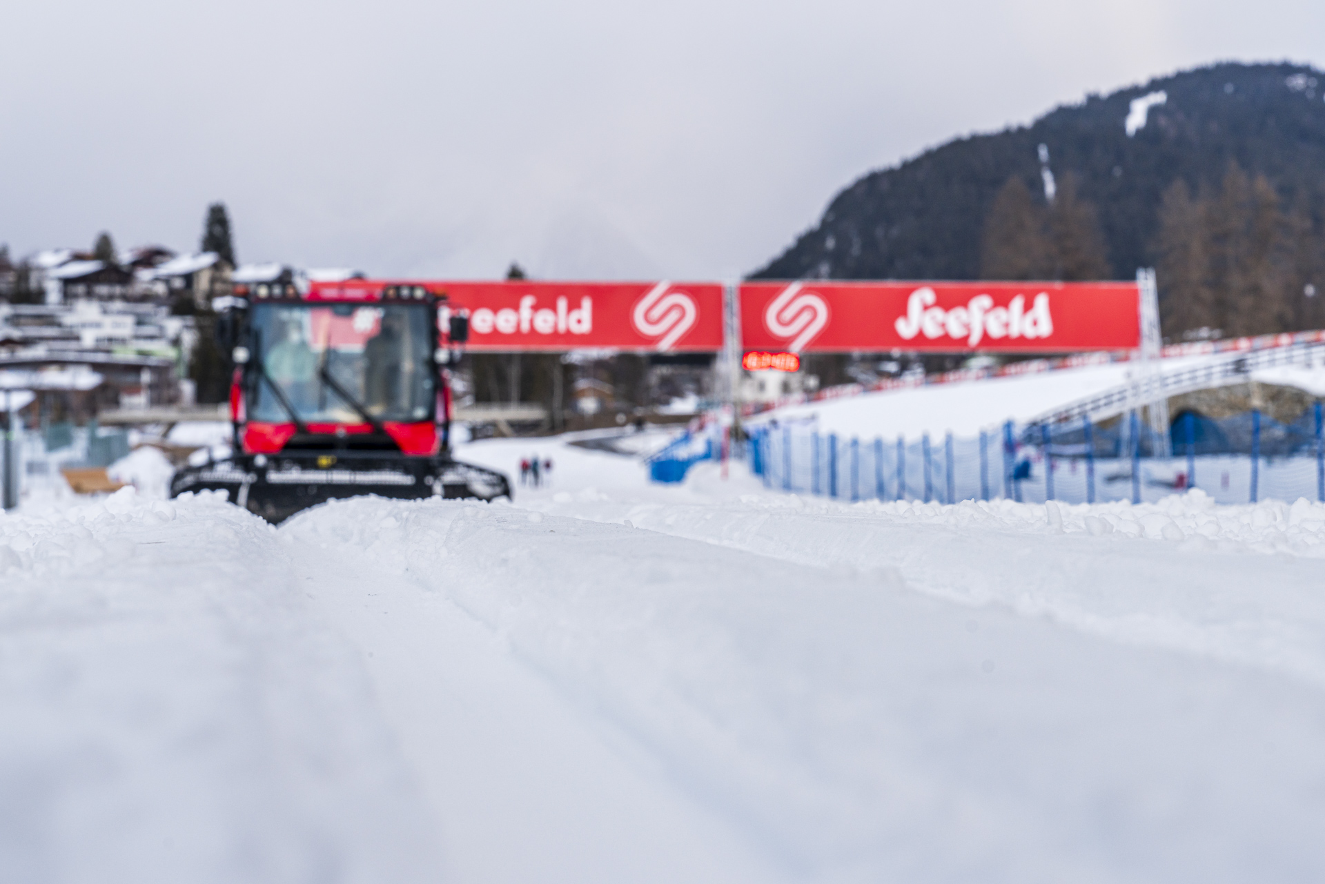 Loipen präparieren Seefeld