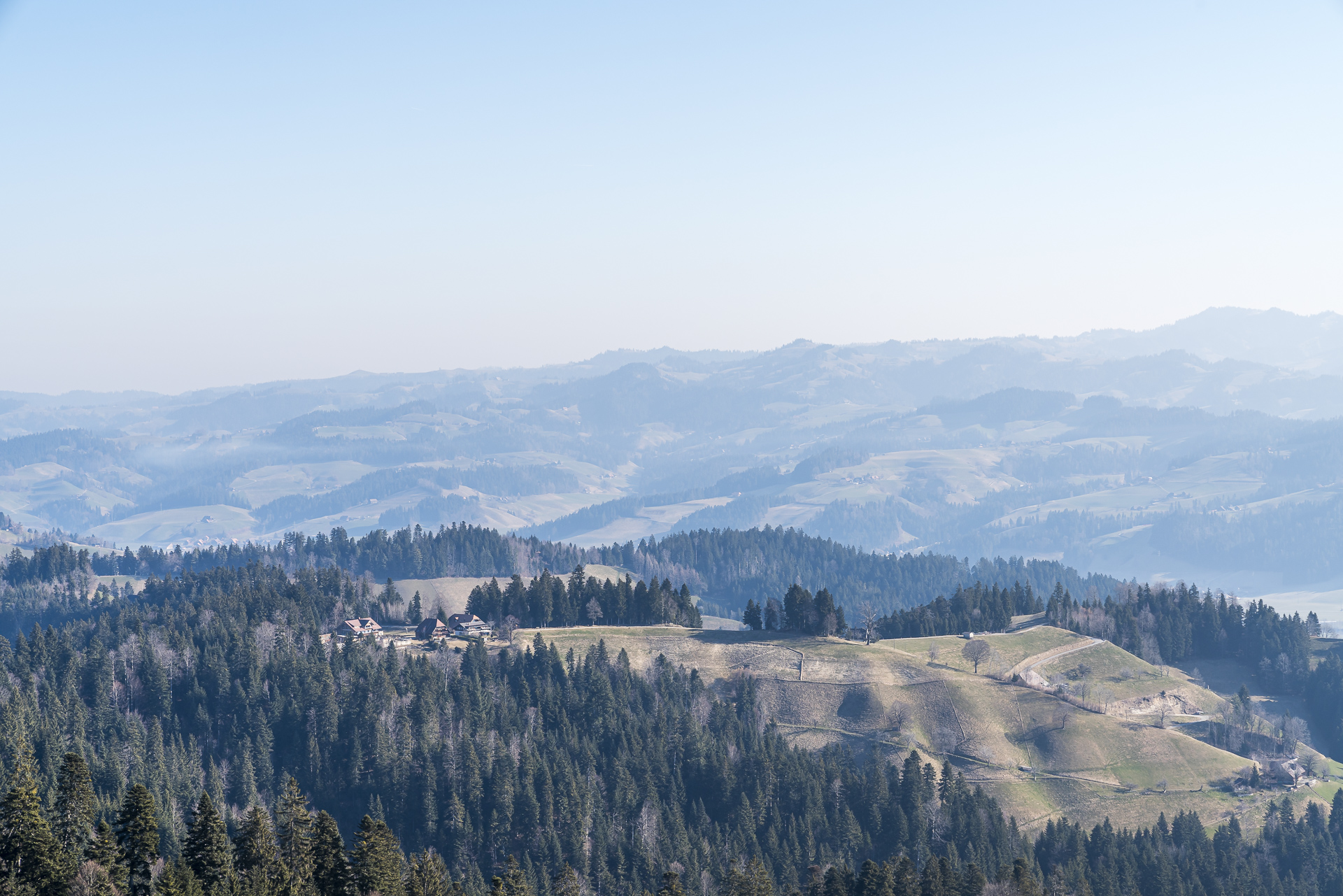 Aussicht Blaseflue Emmental