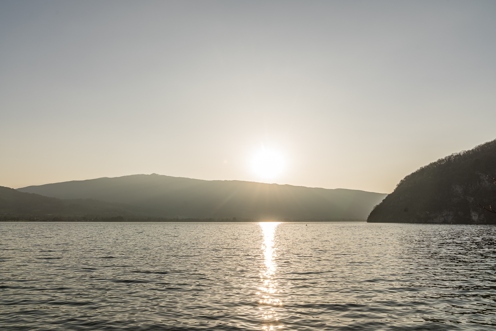 Annecy Sonnenuntergang