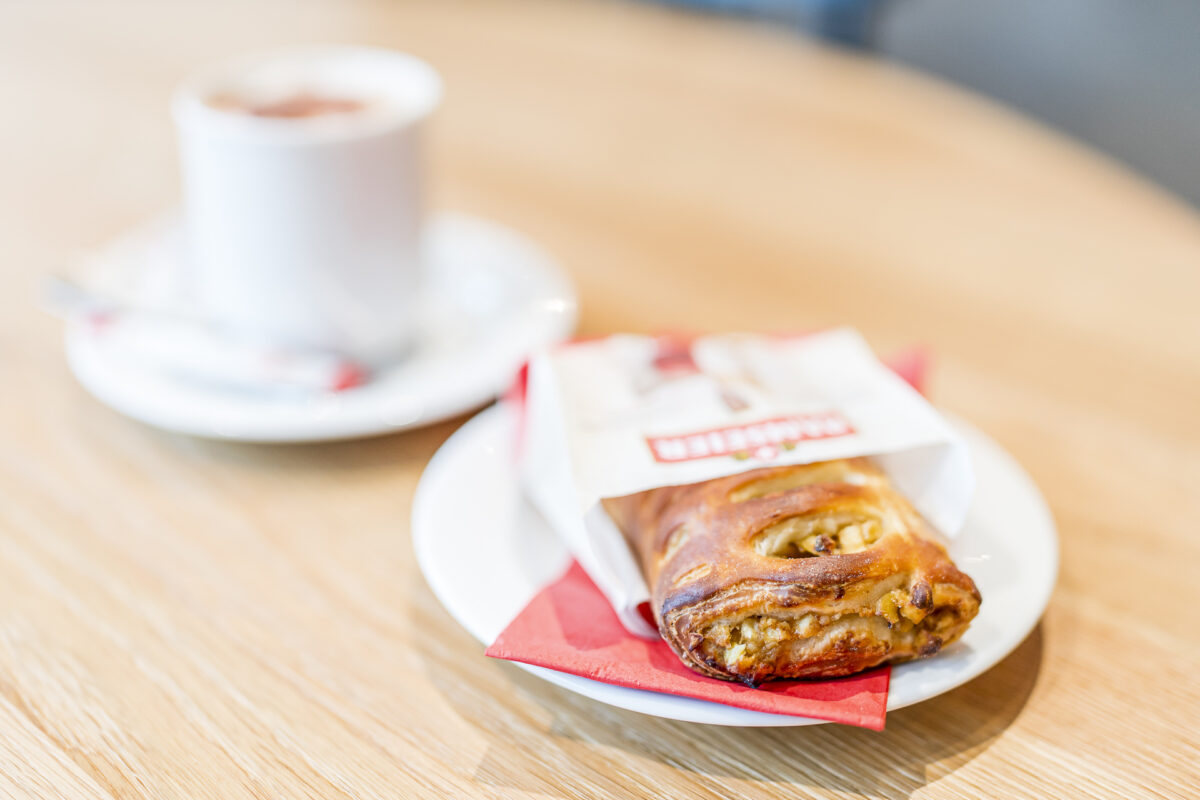 Apfelstrudel in der Erlebniswelt