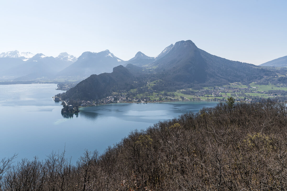 Belvedere Aussicht auf Lac d'Annecy