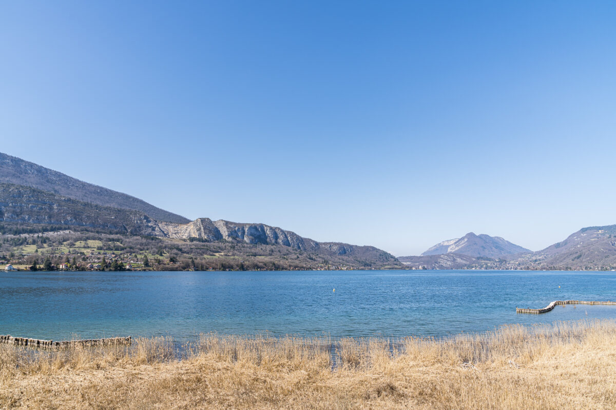 Bout du Lac d'Annecy Aussicht