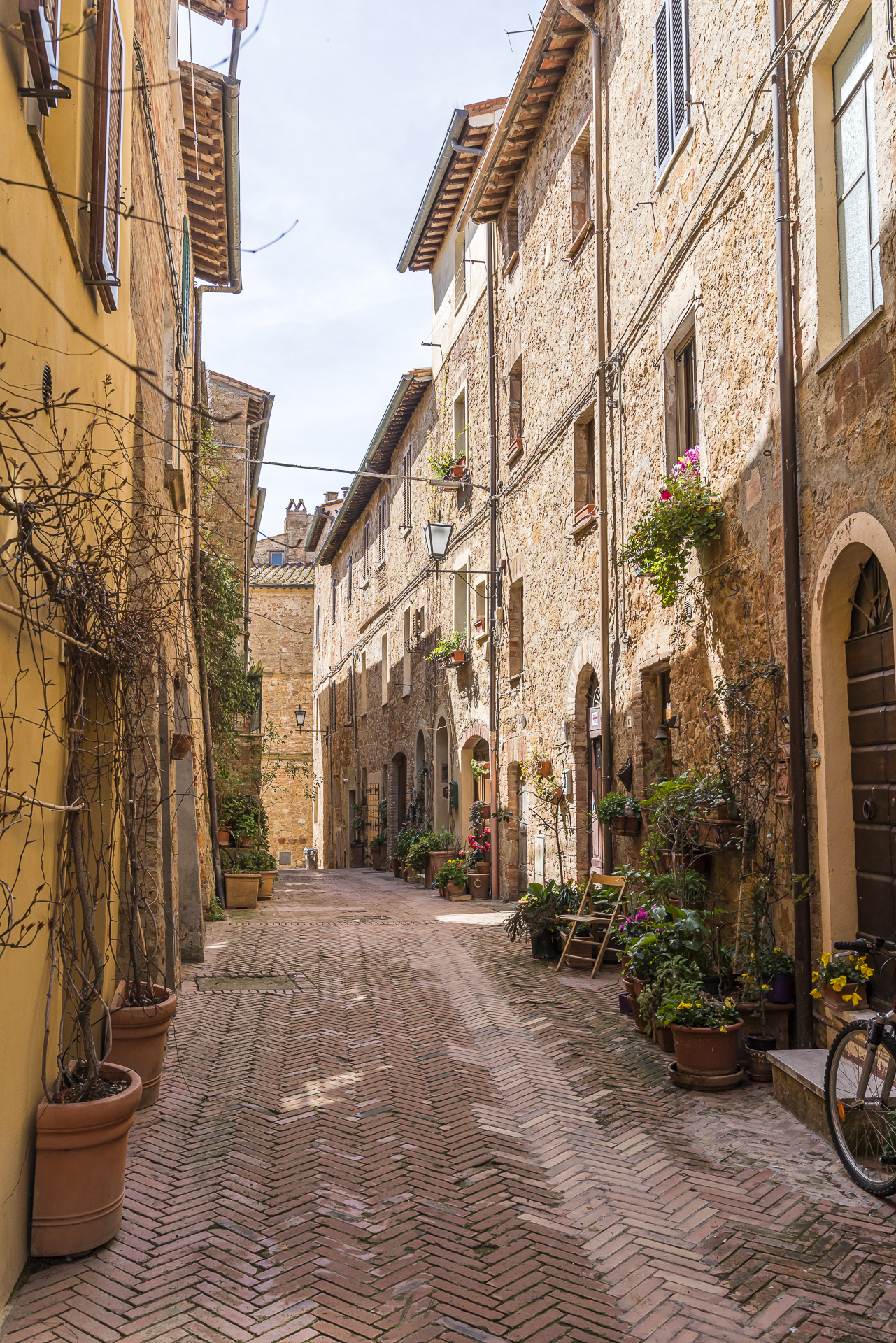 Pienza Gassen