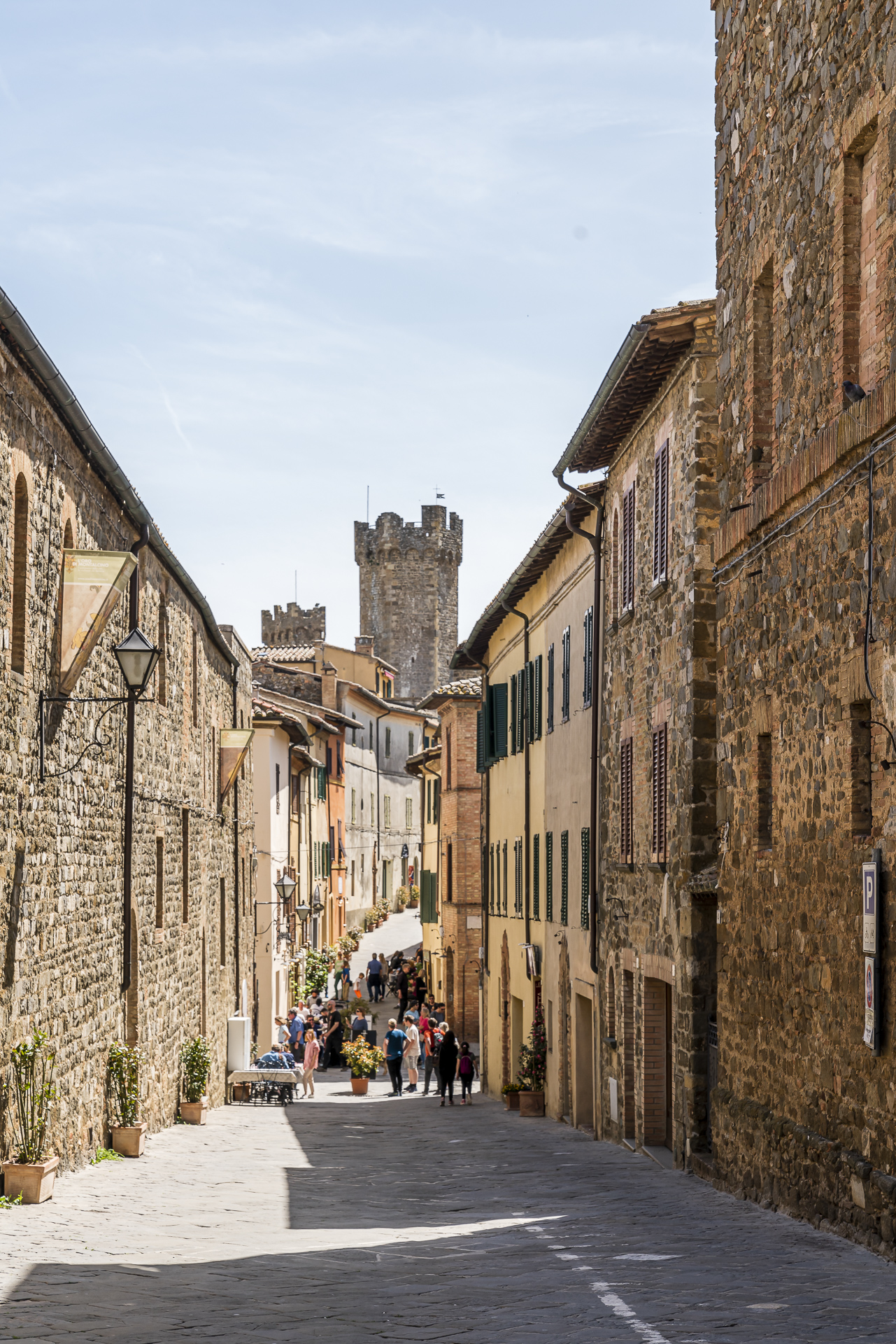 Montalcino Altstadt