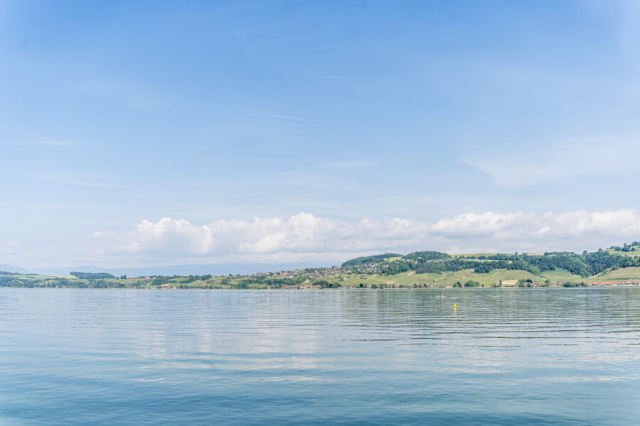 Murtensee und Mont Vully