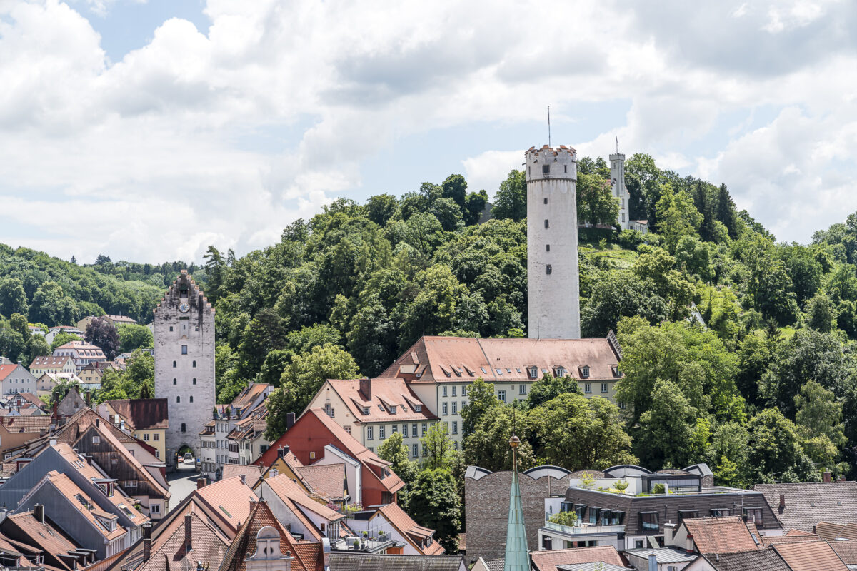 Aussicht Blaserturm Ravensburg