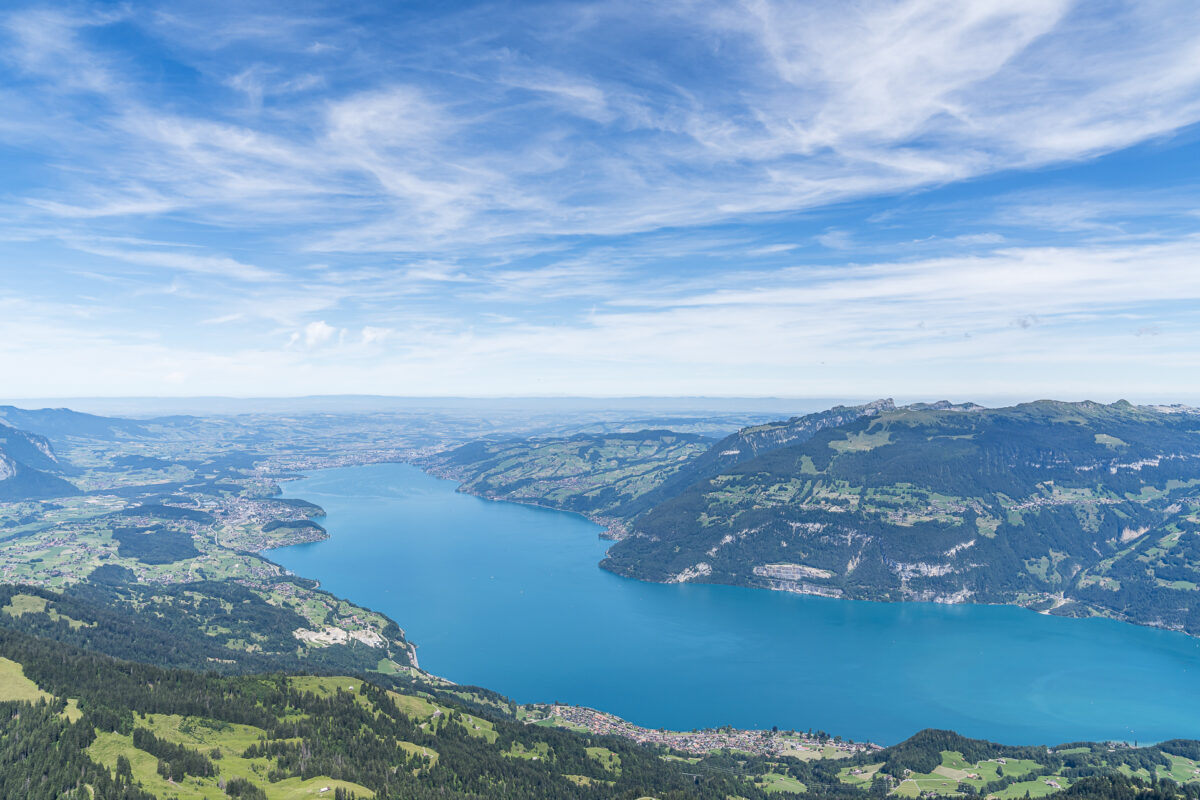 Sicht auf Thunersee Morgenberghorn