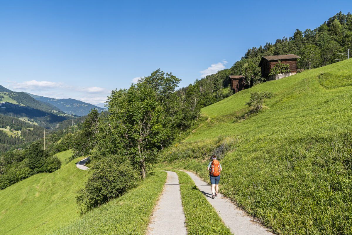 Wanderung Peist nach Molinis