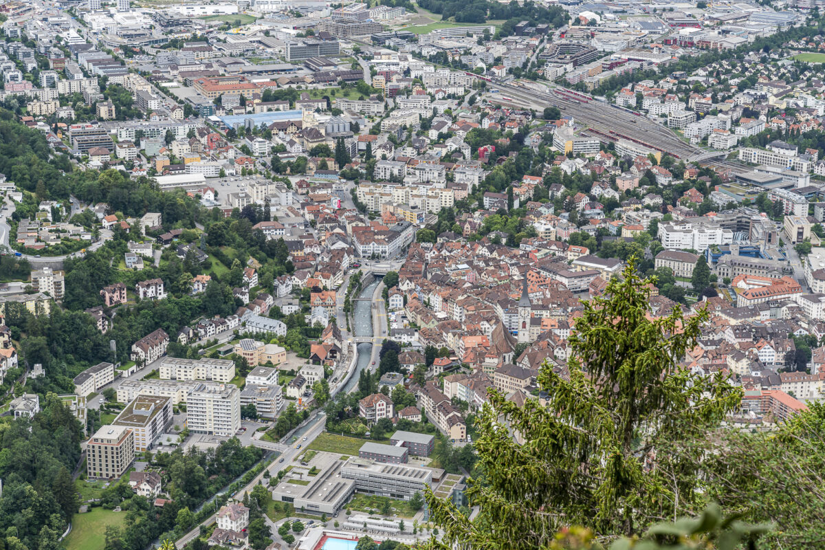 Blick auf Chur