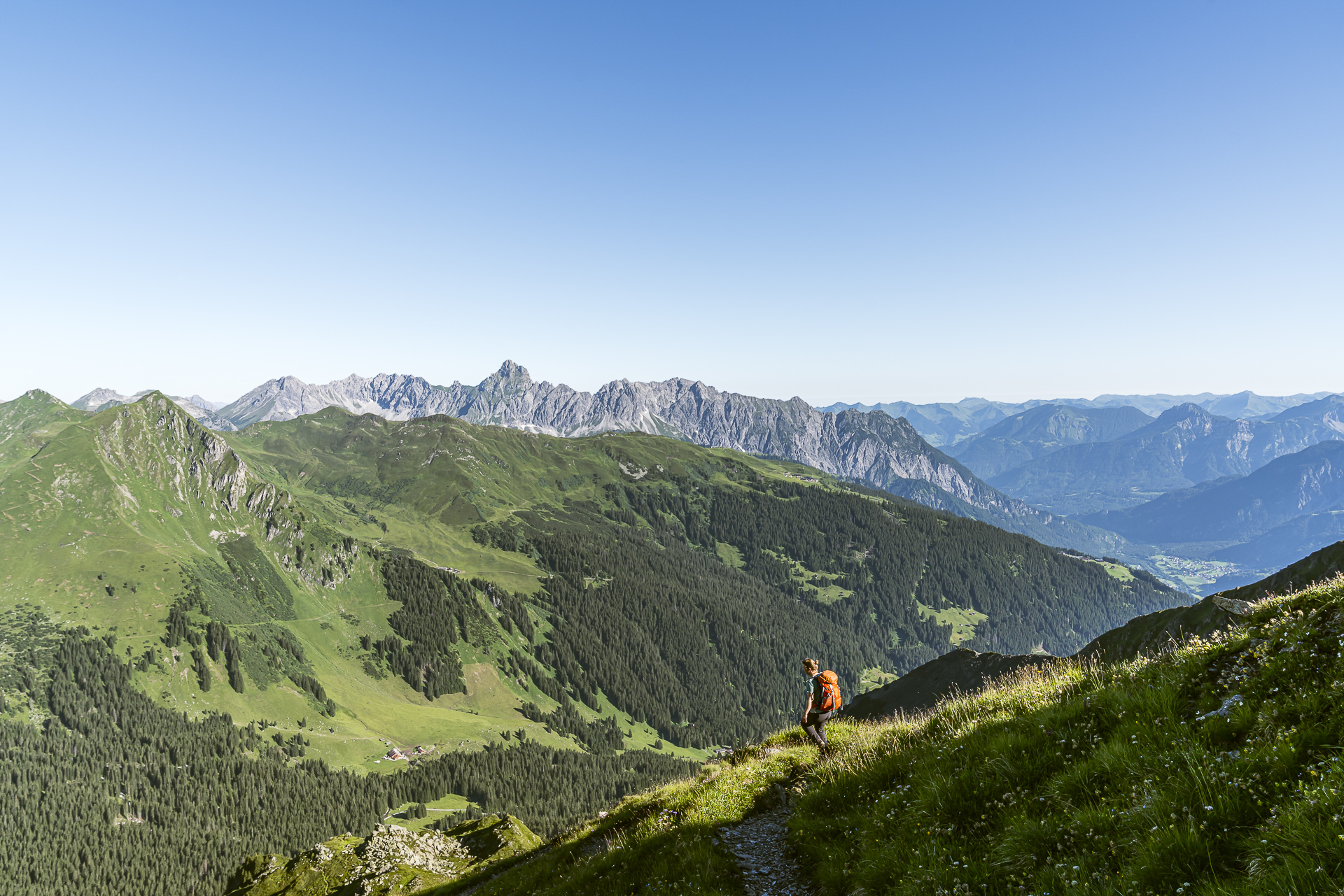 Abstieg Lindauerhütte