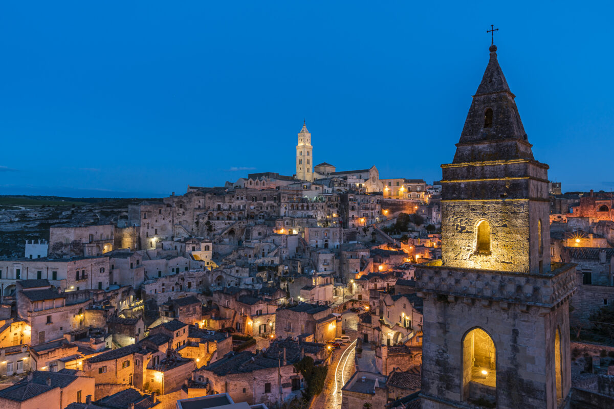 Matera Blue Hour