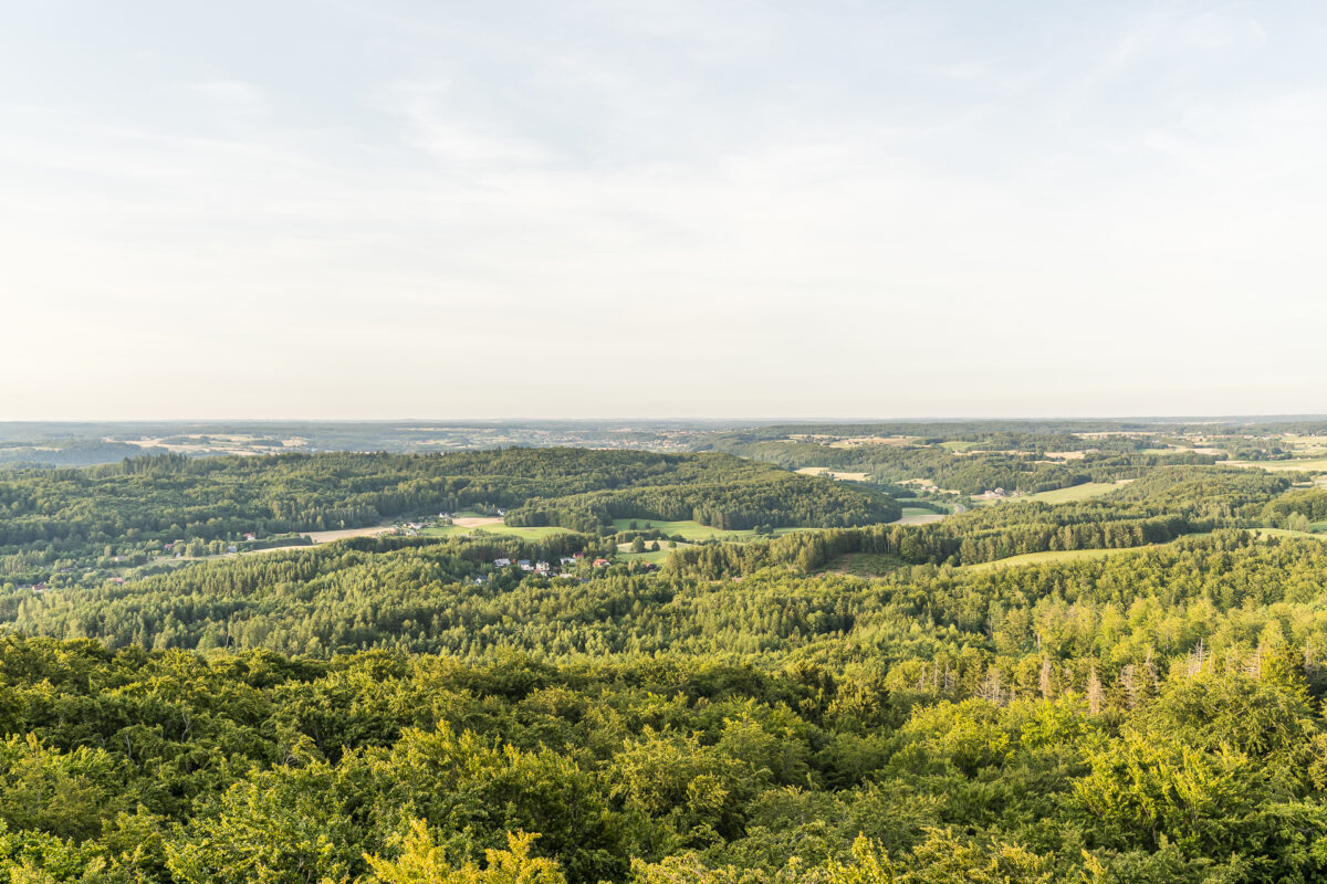 Wiezyca Kaschubei Aussicht