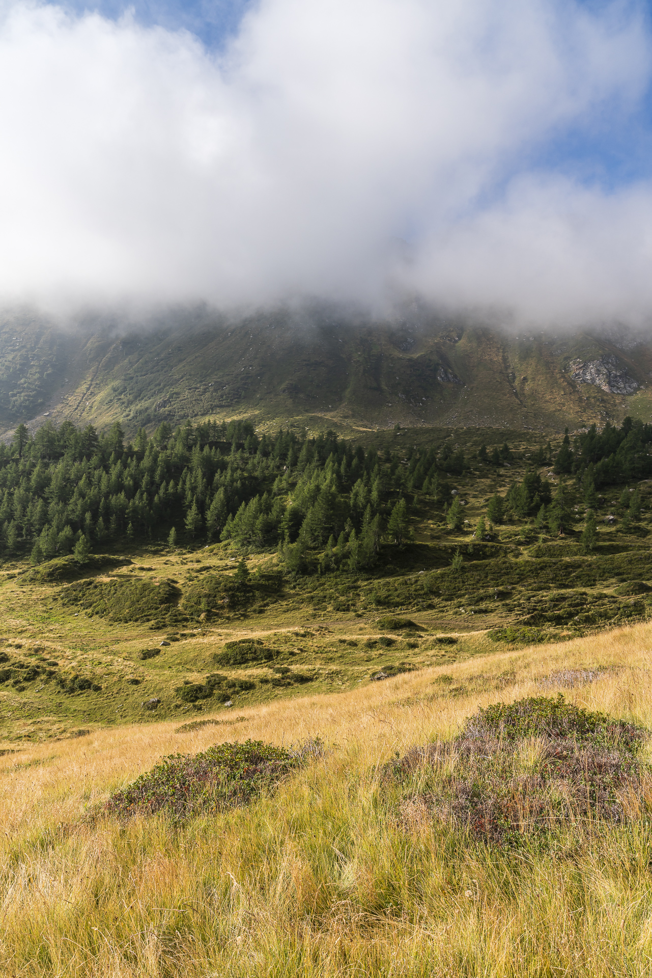 Aufstieg Passo di Gana Negra