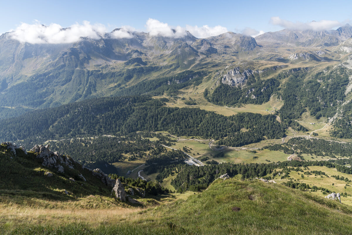 Aussicht auf den Lukmanierpass