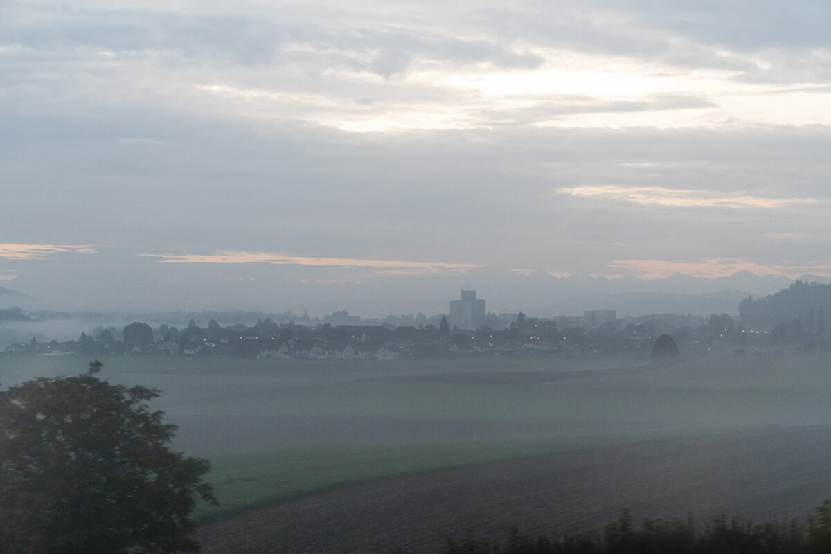 Nebel im Aargau