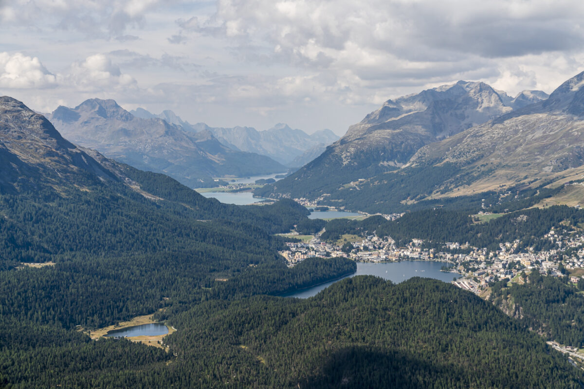 Panorama vom Muottas Muragl