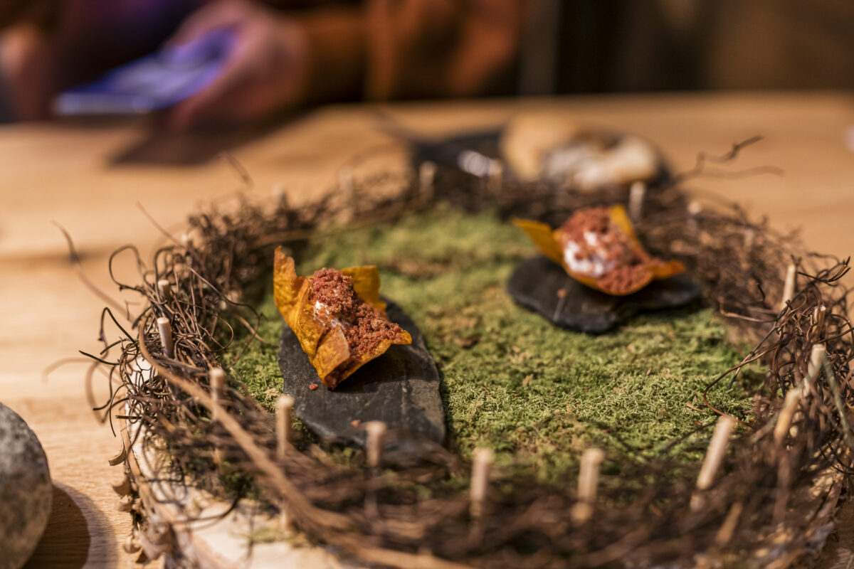 Amuse Bouche im Resturant Gourmet by Hauser's Grindelwald