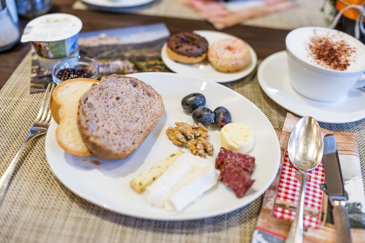 Regionale Produkte Frühstücksbuffet Belvedere