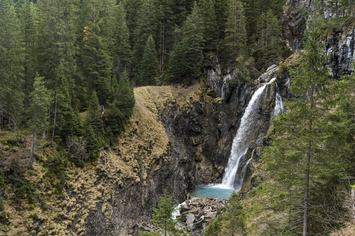 Wasserfall Gletscherschlucht Rosenlaui