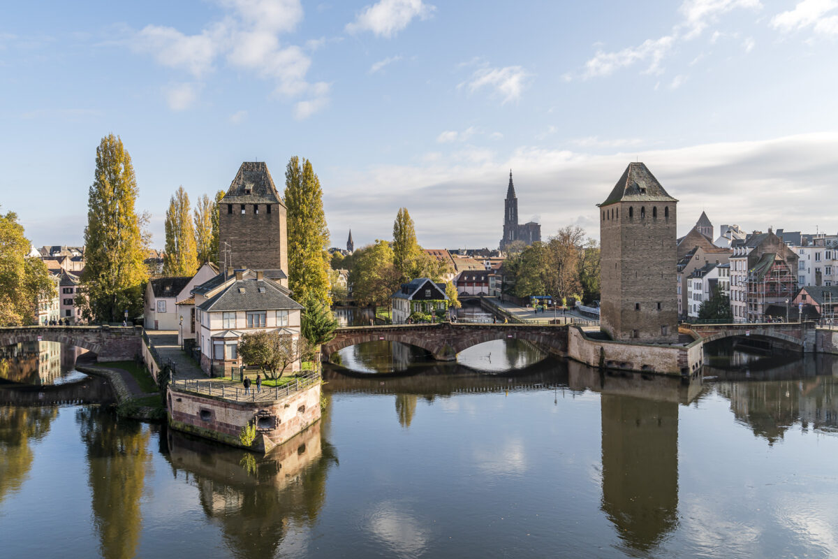 Aussicht von der Pont Couvert