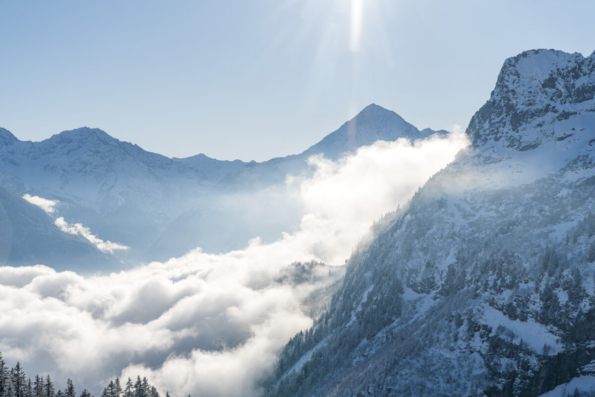 Urner Reusstaul Nebelmeer