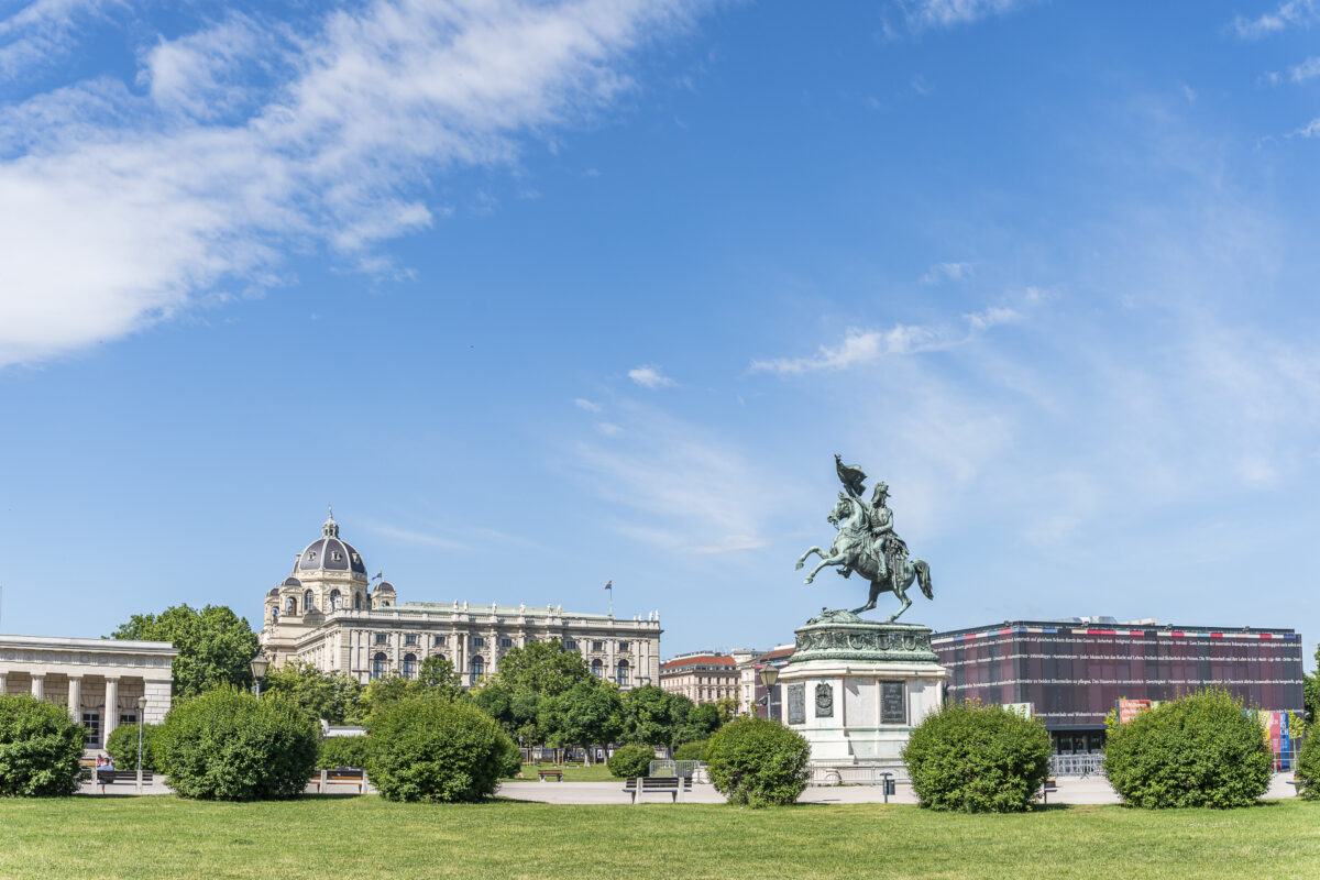 Wien Hofburg Parkanlage