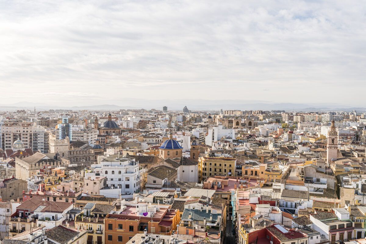 Aussicht El Micalet Valencia