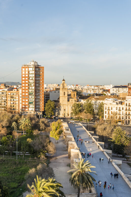 Aussicht Torre Serranos