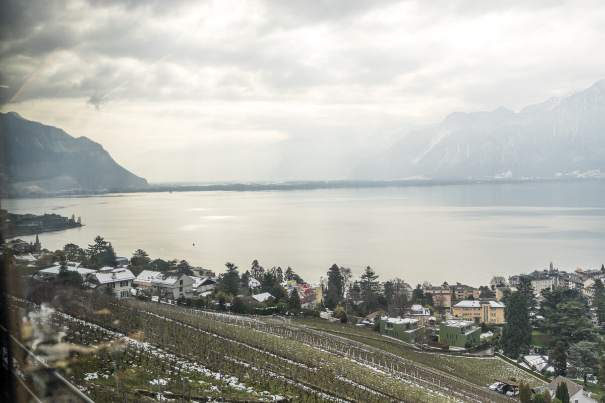 MOB Strecke nach Montreux