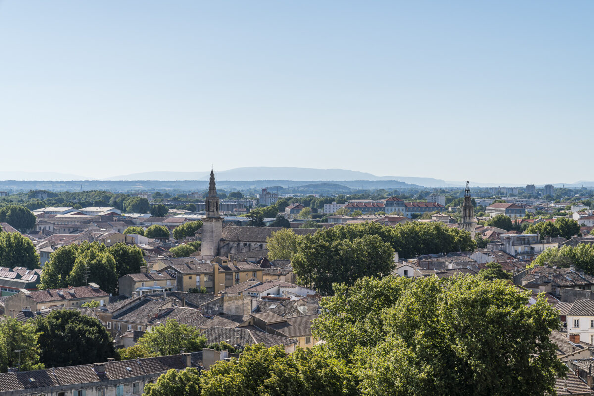 Rochers des Doms Aussicht Avignon