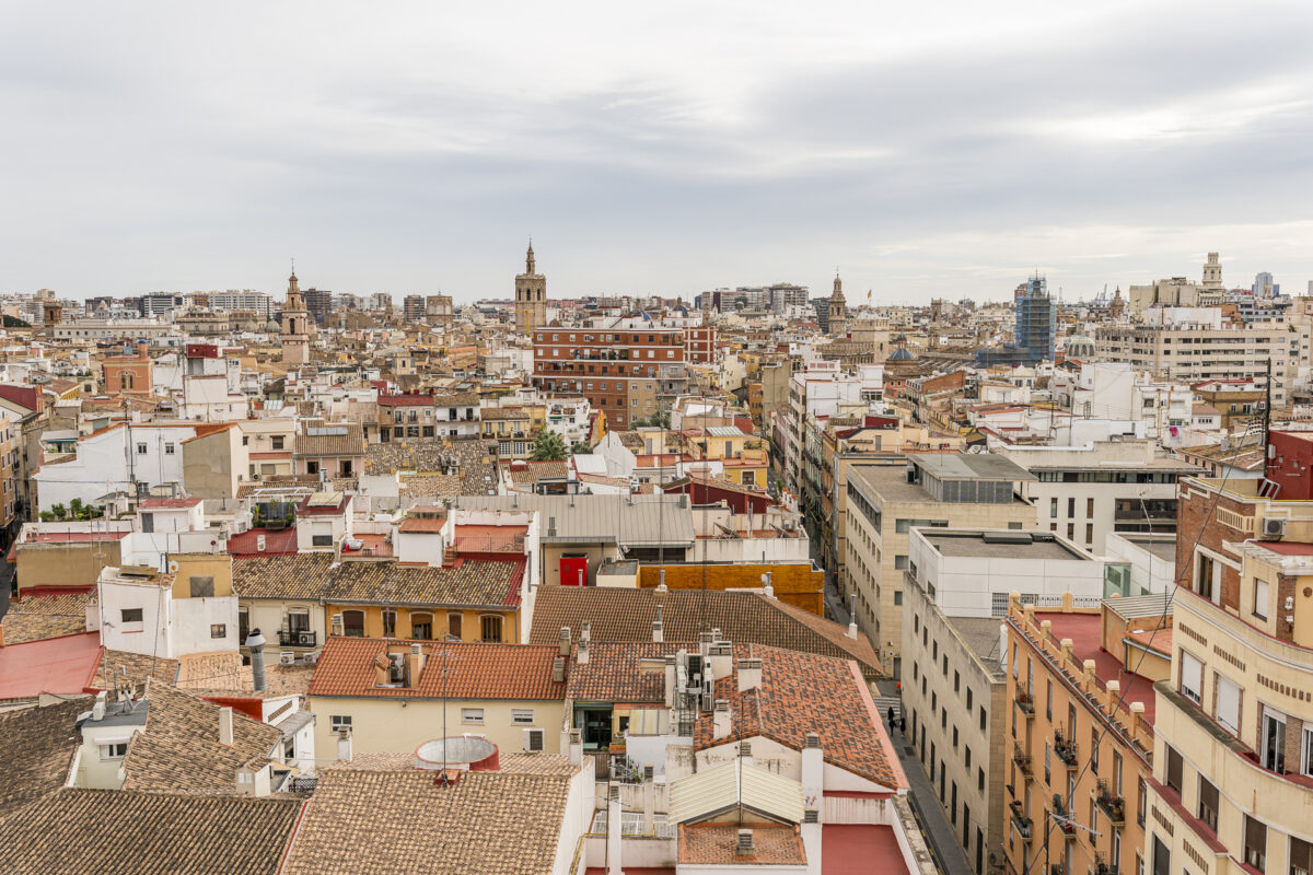 Aussicht Torres de Quarter Valencia